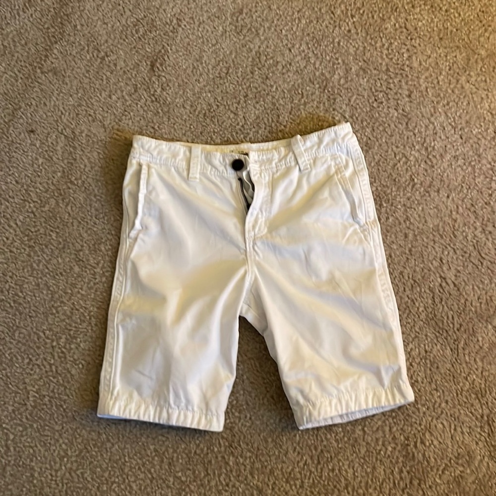 White Bermuda for boys size 12